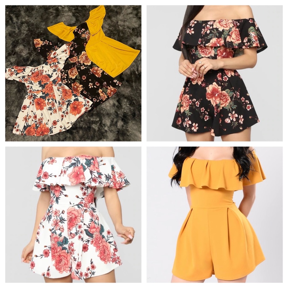 Fashionnova Romper Bundle